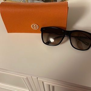 Tory Burch sunglasses with travel case